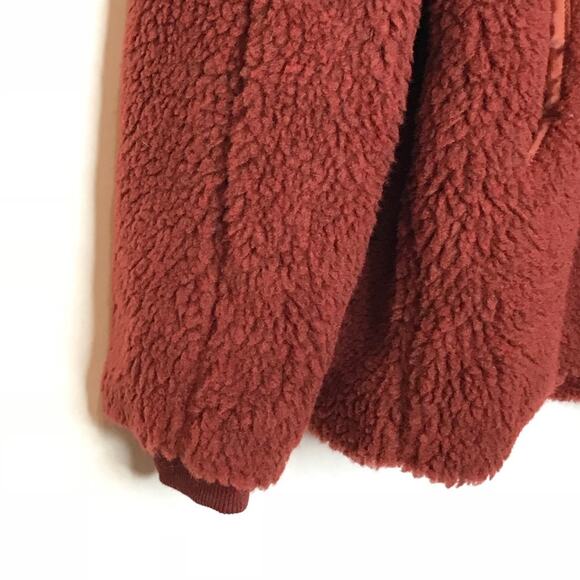 Rip Curl  Lumber Jacket Faux Shearling Fleece Size Large NEW - Picture 6 of 11